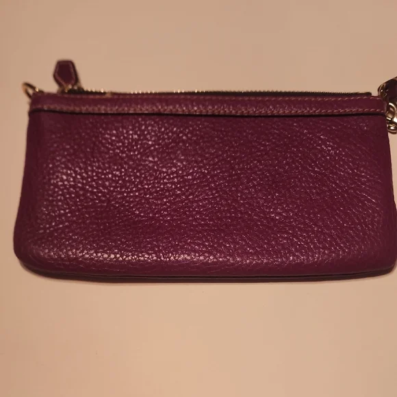 Dooney & Bourke Rich Purple Wristlet - Picture 7 of 7